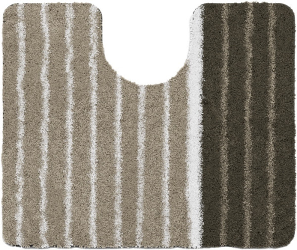 WC-Vorlage TANDEA in taupe aus Polyacryl