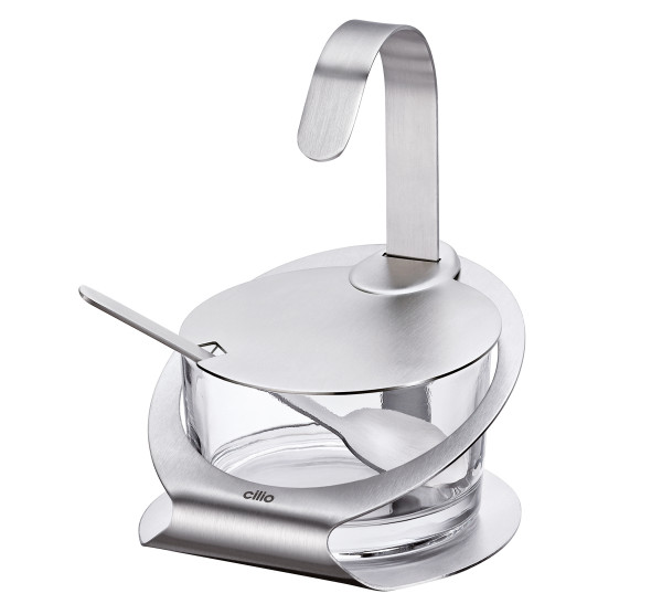 Parmesandose cilio OSTERIA in mehrfarbig aus Edelstahl