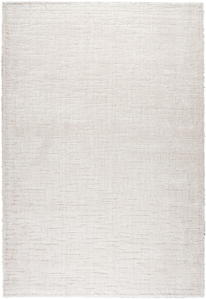 Webteppich Masai in weiß aus Polyester