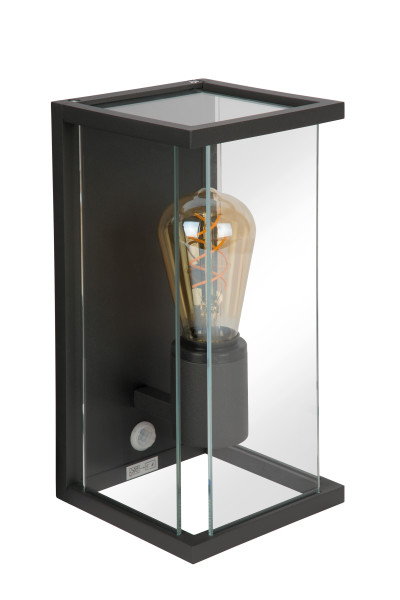 Wandleuchte CLAIRE in anthrazit aus Metall