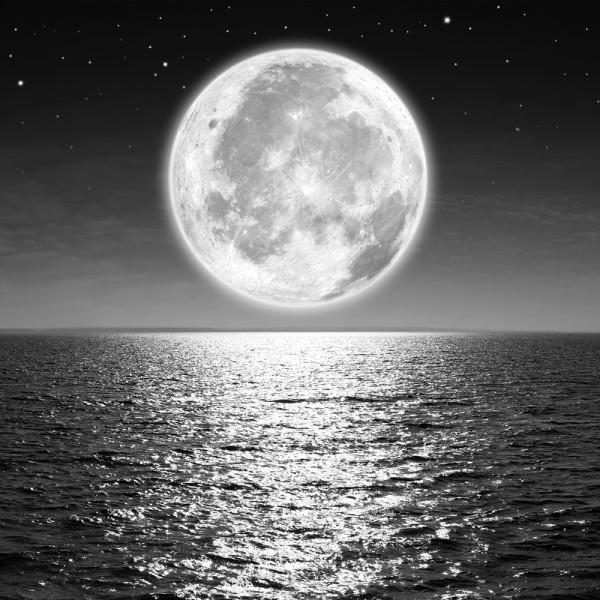 Akustikbild VOLLMOND aus Materialmix