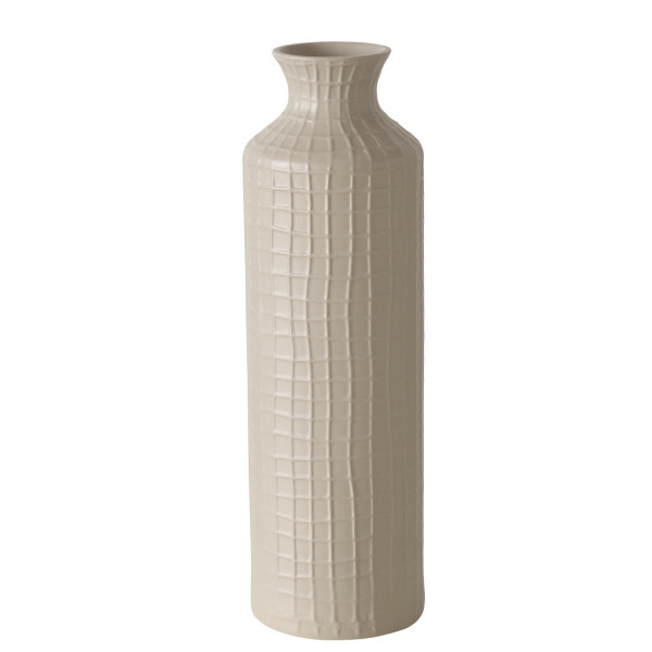 Vase BOTTLE in braun aus Steinzeug