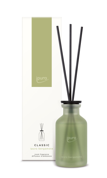 Raumduft ipuro BERGAMOTE in grün aus Glas