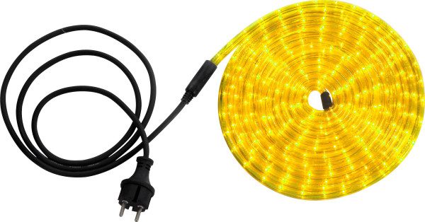 Schlauch LIGHT TUBE in gelb aus Kunststoff