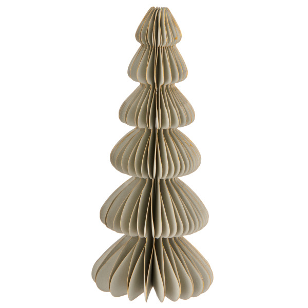 Dekobaum in grau aus Papier