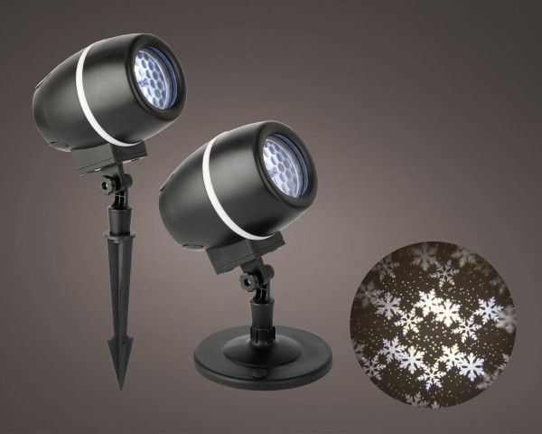 Projektor LED in schwarz