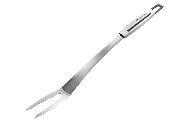 Grillgabel in silberfarben