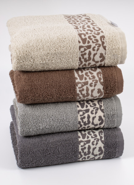 Handtuch MOMBASA in mehrfarbig aus Baumwolle