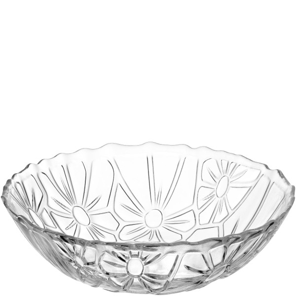 Schale GIORNO in klar aus Glas