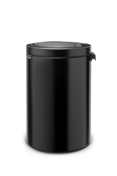 Abfalleimer FLAT BIN in schwarz