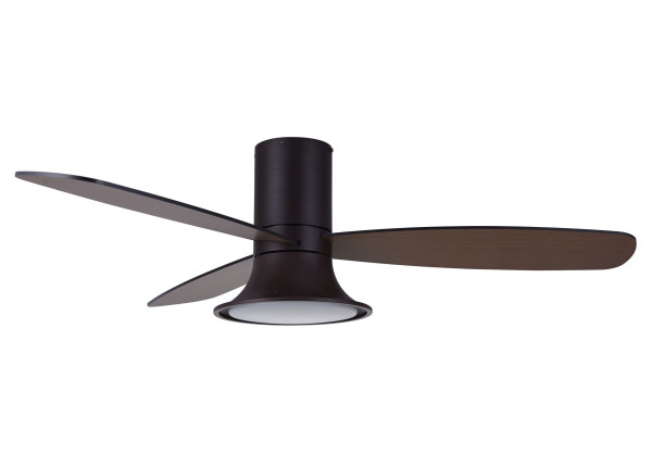 Deckenventilator FLUSSO LED in mehrfarbig aus Materialmix
