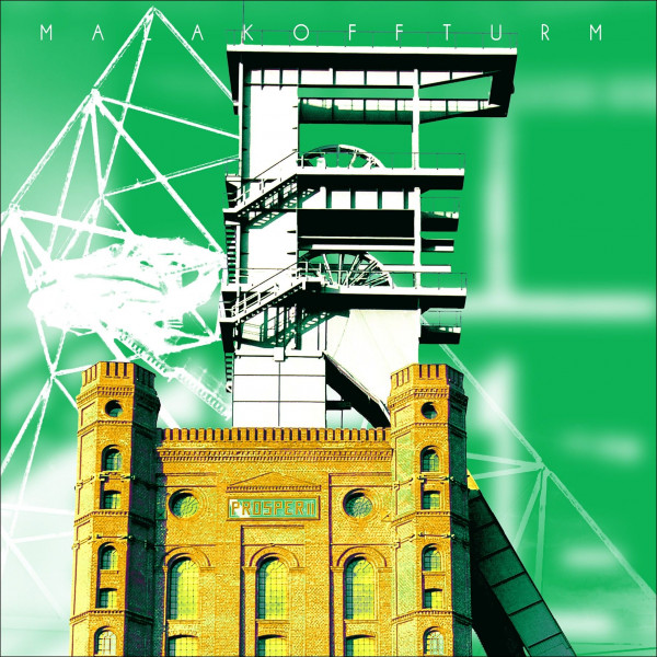 Glasbild BOTTROP in bunt aus Glas