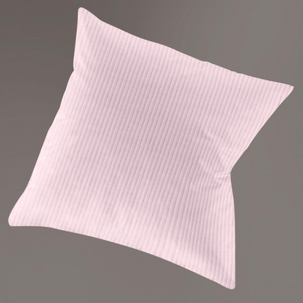 Kissenbezug LUMEN Jersey in violett aus Baumwolle
