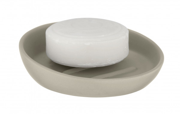 Seifenablage BADI in beige aus Keramik