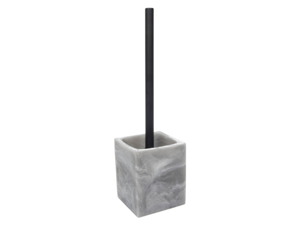 WC-Garnitur MARBLE in grau aus Keramik