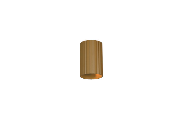 Wandleuchte IMARIA coffee in coffee aus Metall