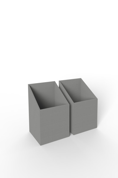 Wäscheboxenset MULTIRAUM in braun aus Zubehör Möbel
