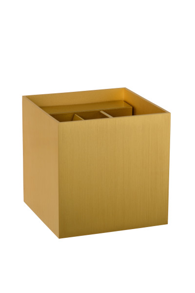 Wandleuchte XIO in goldfarben aus Aluminium