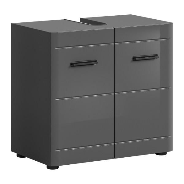 Waschbeckenunterschrank SOFT in grau aus Dekor