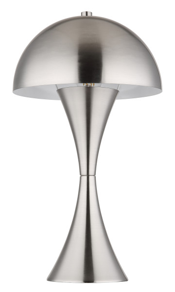 Tischleuchte DIMA in Nickel aus Metall