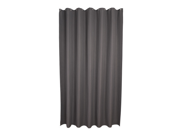 Duschvorhang DROP anthrazit in anthrazit aus Polyester