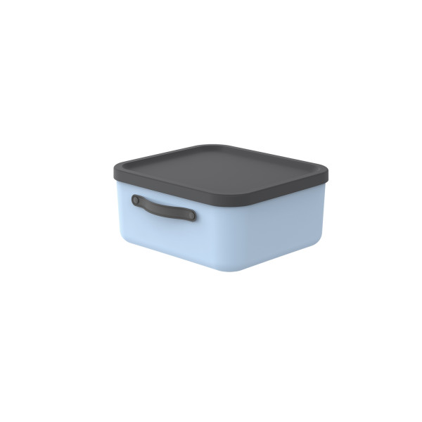 Aufbewahrungsbox MYTHEN in blau aus Polypropylen