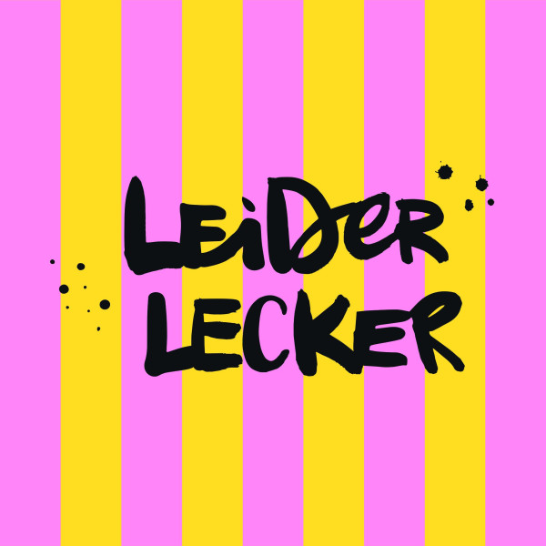 Servietten LECKER in bunt aus Papier