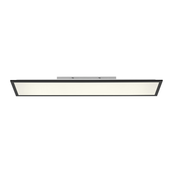 Deckenleuchte LED FLAT in schwarz aus Materialmix
