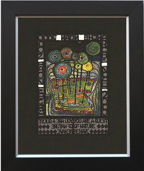 Kunstdruck HUNDERTWASSER