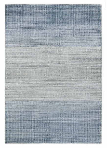 Teppich ECOLINE in blau aus Viskose