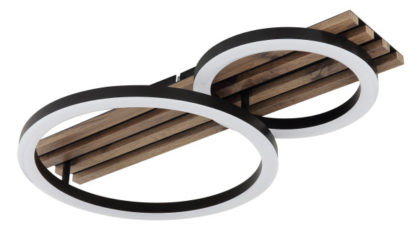 Deckenleuchte TISHA in schwarz aus Metall