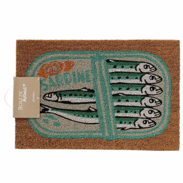 Fußmatte SARDINE in natur aus Materialmix