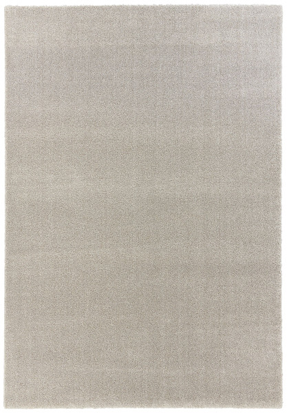 Teppich SUPER SOFTNESS in silberfarben aus Polypropylen