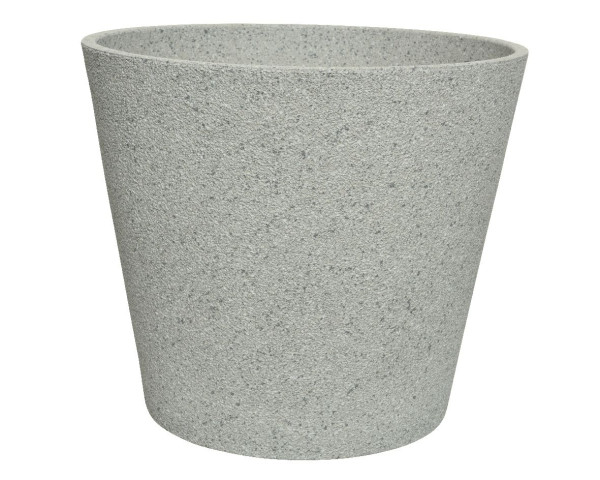 Übertopf ZACH in beige aus Kunststoff