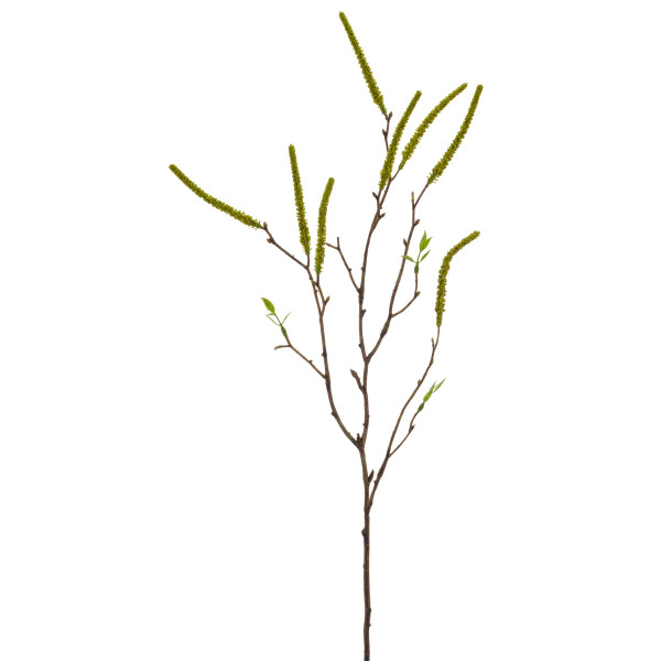 Kunstpflanze Birkenzweig in grün aus Kunststoff