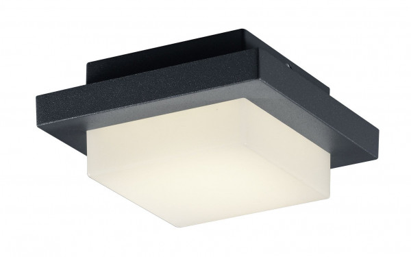 Wandleuchte HONDO in anthrazit aus Aluminium