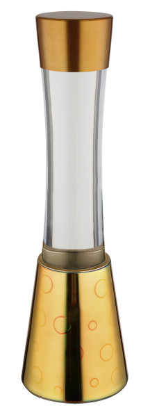 Tischleuchte SPARKLE in goldfarben aus Glas