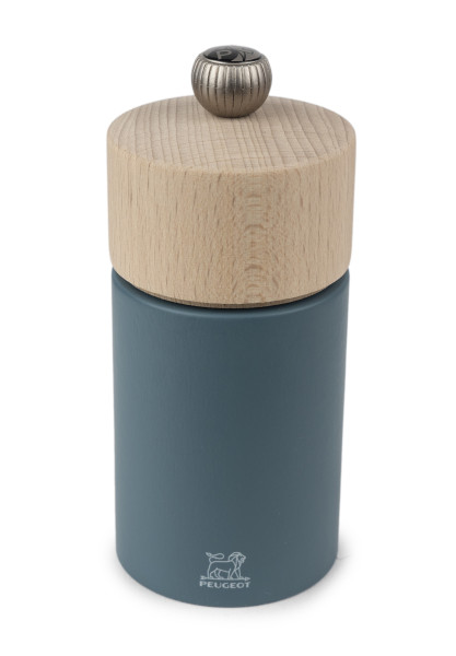 Pfeffermühle BOREAL in rauchblau aus Holz