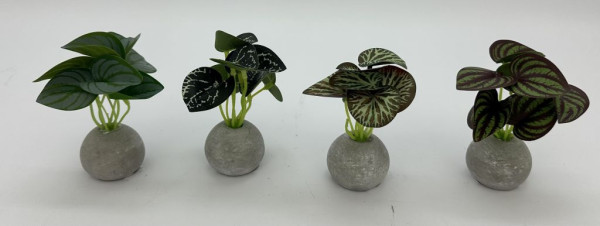 Kunstpflanze MILA in mehrfarbig aus Materialmix