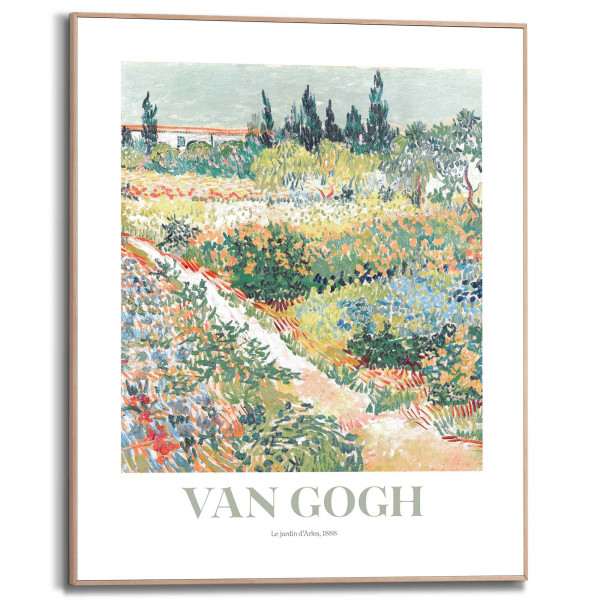 Bild VAN GOGH GARDEN DES ARLES in mehrfarbig