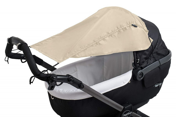 Sonnensegel - beige - in beige aus Stoff