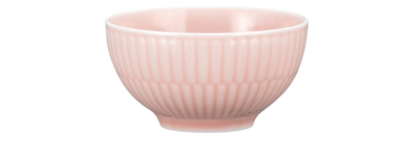 Dipschale AMINA in rosa aus Porzellan