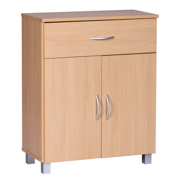 Schuhschrank in braun aus Holz