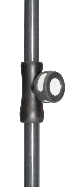 Unterrohr doppler in anthrazit aus Metall