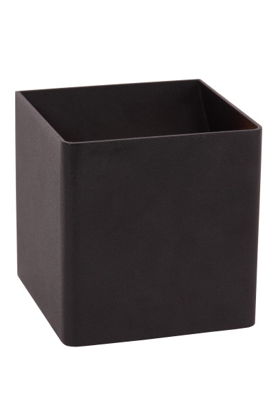 Wandleuchte VERTIGO in schwarz aus Aluminium