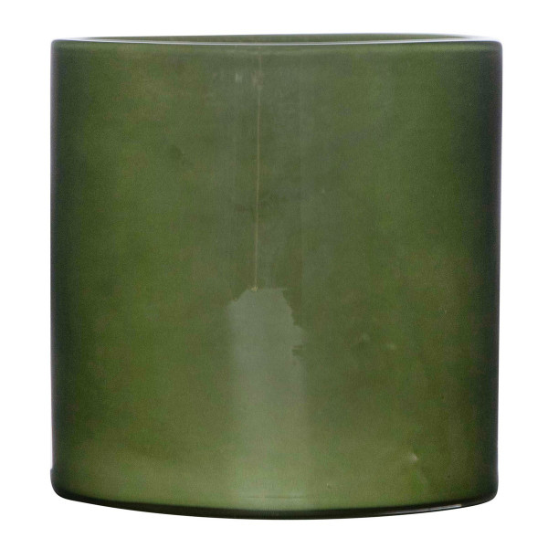 Übertopf ASTRA in grün aus Glas