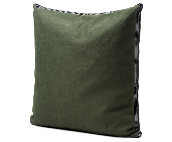Kissenhülle DALI in dunkelgrün aus Polyester
