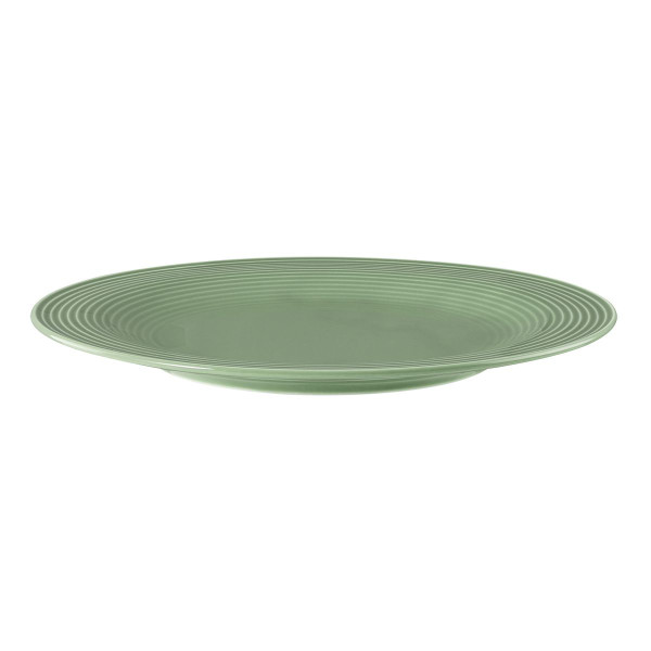 Dessertteller BEAT in grün aus Porzellan