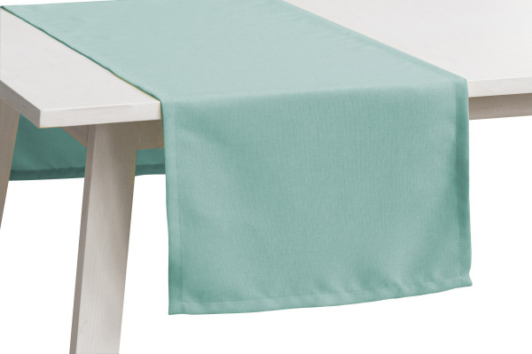 Tischläufer PANAMA in jade aus Polyester
