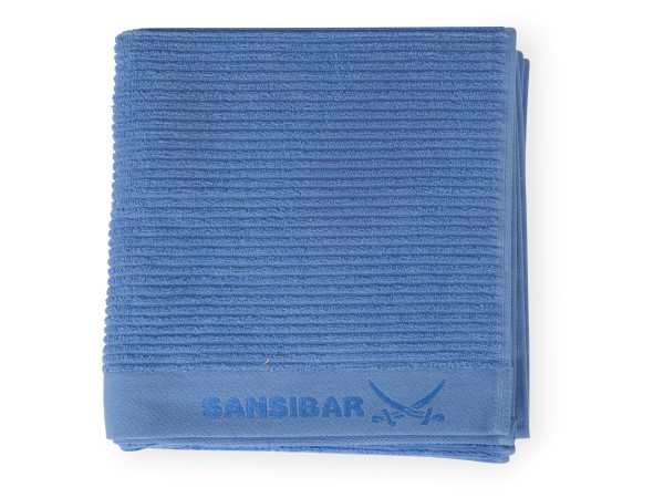 Handtuch SANSIBAR COAST in cornflower blue aus Baumwolle